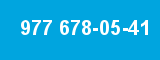 977 678-05-41 977 678-05-41